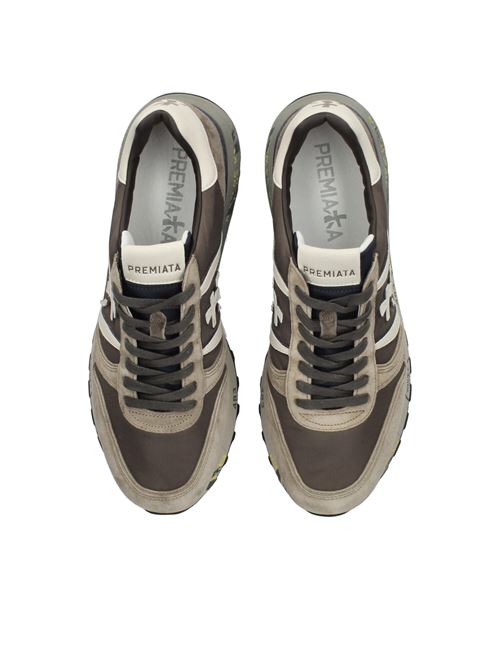 Sneakers in camoscio tessuto ed ecopelle PREMIATA | LANDER VAR7704